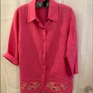 Studio Works Linen Top